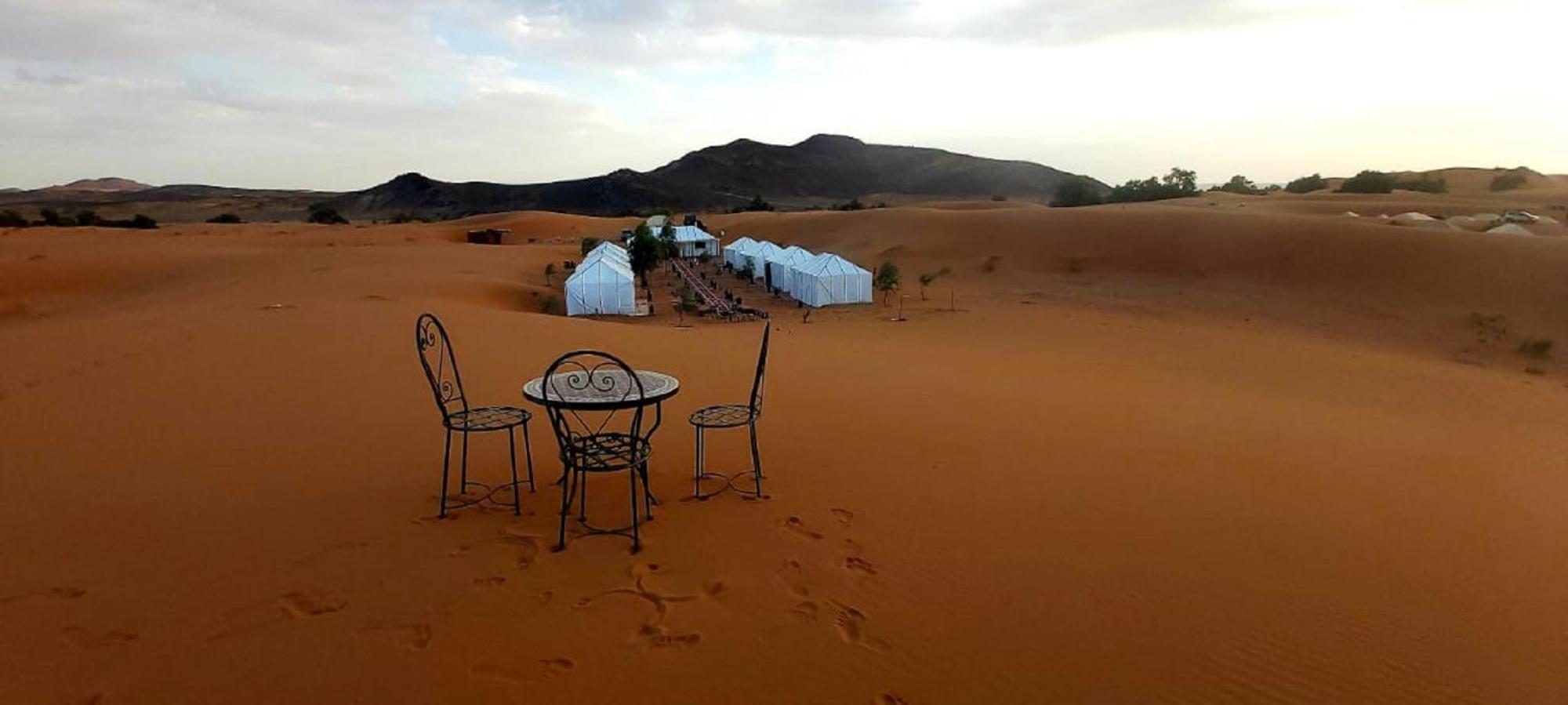Erg Merzouga Desert Camp Exterior foto
